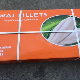 Swai fish fillets--great for steaming and frys.