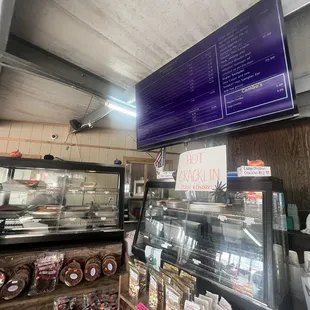 sausages and cracklins