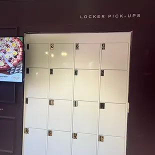 Pickup Lockers