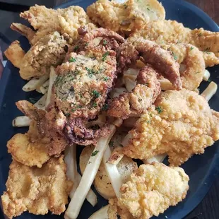 Seafood platter