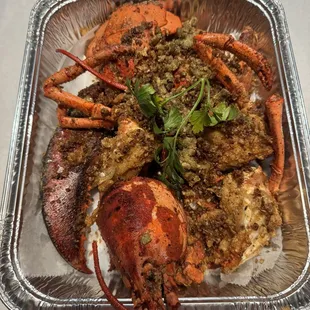 Flambé  Lobster
