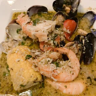 Mixed seafood