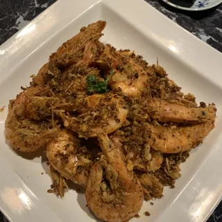 Flambe Shrimp