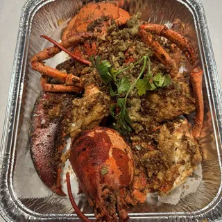 Flambe Lobster