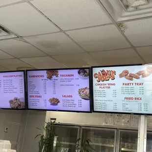 Menus