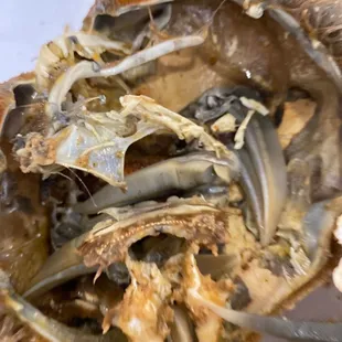 Hollow inside and black