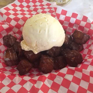 Fried Bread Pudding Bites