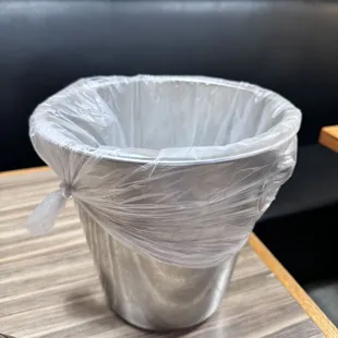 Bucket for the shells