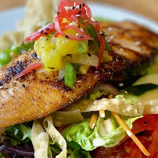 Ginger Salmon Salad