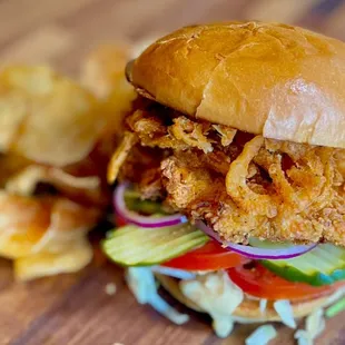 Southern Fried Chicken Sandwich