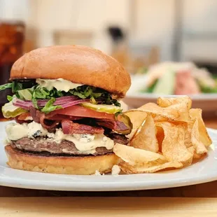 Bacon Gorgonzola Burger