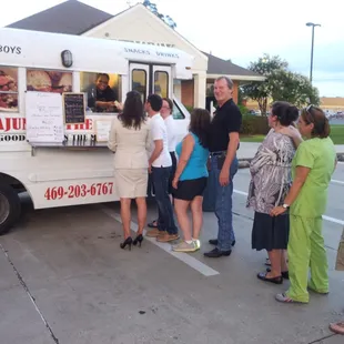 A Food truck event at Liberty Bank in Baton Rouge LA