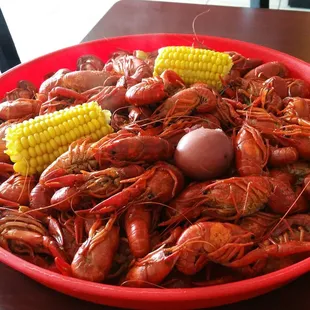 THE BEST CRAWFISH EVER.