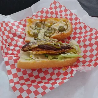 Hot Sausage, Egg & Cheese