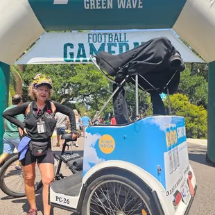 Jody in pedi can - she's delightful. She was highly recommended to us, and we were thrilled with our private tour!