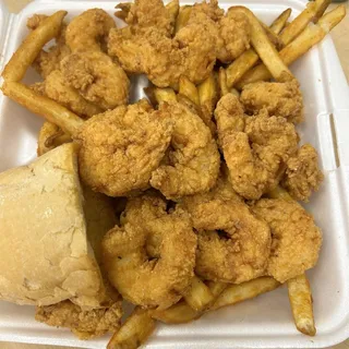 Popcorn Shrimp Platter