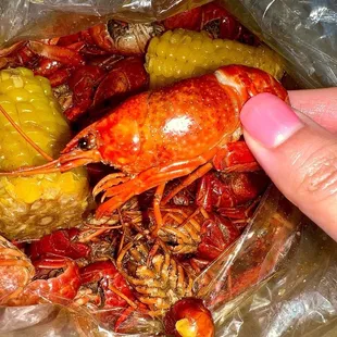 Spicy Crawfish Corn