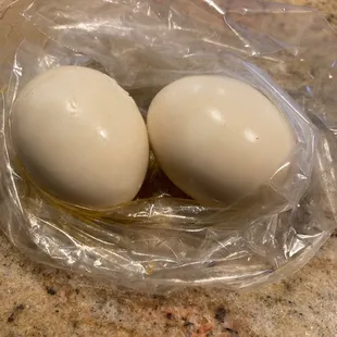 Seafood Boiled Eggs