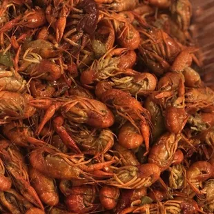 Crawfish with a kick! Delicious