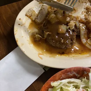 I forgot to take a picture, fortunately it wasn't all gone.