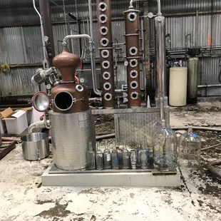 Custom Copper Stills.