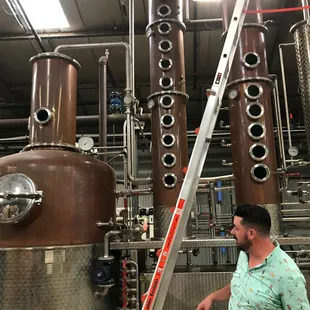 Custom Copper Stills.