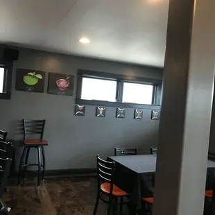 Lovely tasting tasting room.