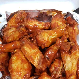 Hot Buffalo wings