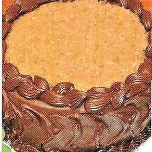 Lovely Mahogany ~ German Chocolate cake is a deliciously delicious cake filled with pecans, caramel and ganache frosting.