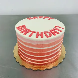 a birthday cake