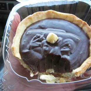 Chocolate hazelnut sweet tart