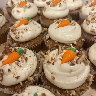 carrots with cream frosting