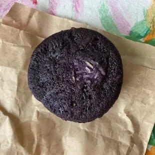 Ube mochi muffin