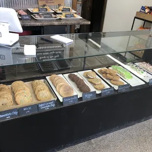 Cookie and front counter