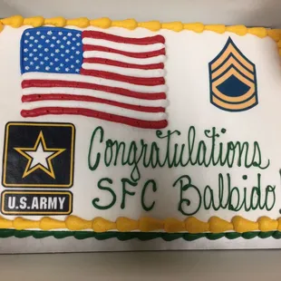 Promotion cake