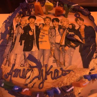 BTS cake