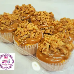 Southern Pecan Praline Cupcakes