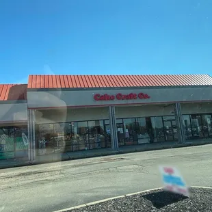 Front of Cake Craft store off of Dublin-Granville Rd.