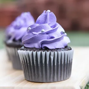 Egg less chocolate cupcakes with vegan frosting