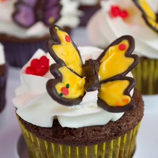 Butterfly cupcakes