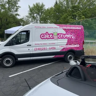 If you see this van - jump out in front of it, and when they stop buy one of each thing in the van!!! (Get two oatmeal raisin cookies)