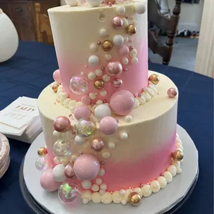Gorgeous cake  for my mother&apos;s 90th birthday- she cried when she saw it- beautiful AND delicious! Thanks Cake Crumbs
