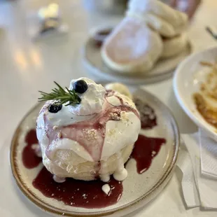 Blueberry Cheesecake Soufflé ($14)