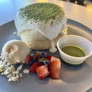 Matcha Soufflé Pancake