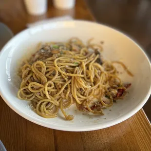 Basil Crab Pasta