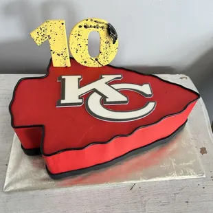 Chiefs cake