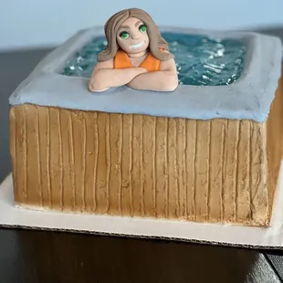 Sauna loving birthday girl