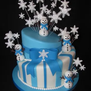 Winter Wonderland Cake