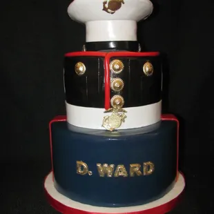 Military promotion Cake