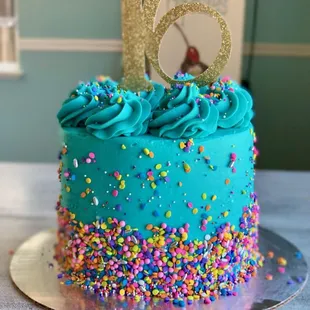 Sweet 16 cake.